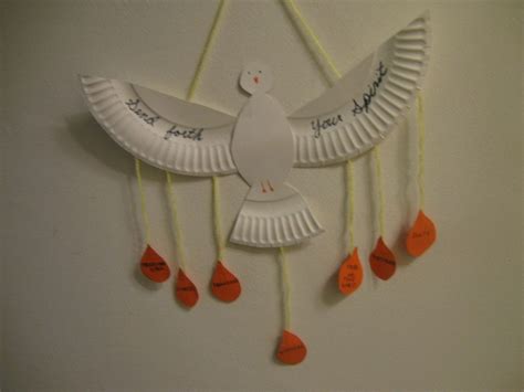 Holy spirit craft make a dove from a paper plate – Artofit