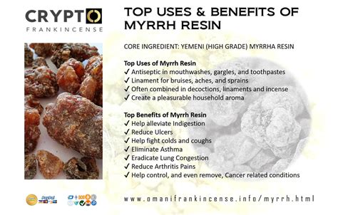 Benefits of Myrrh | Crypto Frankincense