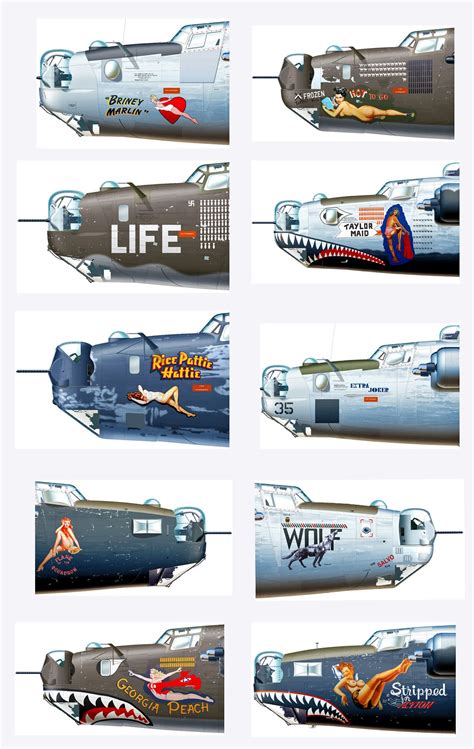 Nose art, Wwii bomber, Airplane art