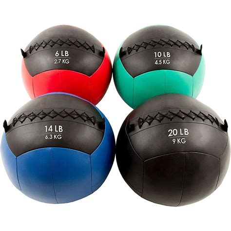 China Wholesale Factory Custom Medicine Ball Soft Exercise Leather Wall Medicine Ball - China ...