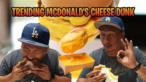 MCDONALD'S CHEESE DUNK TRENDING NGAYON!!! - YouTube