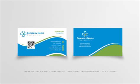 Doctor Visiting Card Vector Art, Icons, and Graphics for Free Download