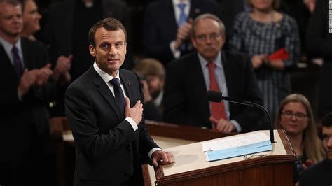 French President criticizes Trump agenda in speech to Congress ...