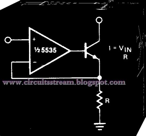 Voltage to Current Converter Circuit Diagram | Electronic Circuits Diagram