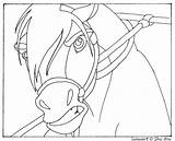Spirit Horse Herd Coloring Pages sketch template