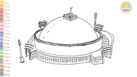 Amaravati Stupa Sketch