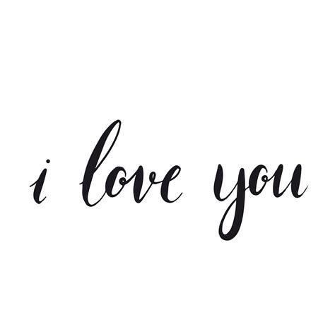 I love you typography style | Free Vector - rawpixel