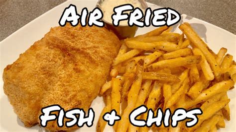 AIR FRIED FISH & CHIPS *IN THE NINJA FOODI 2 BASKET AIR FRYER - YouTube ...