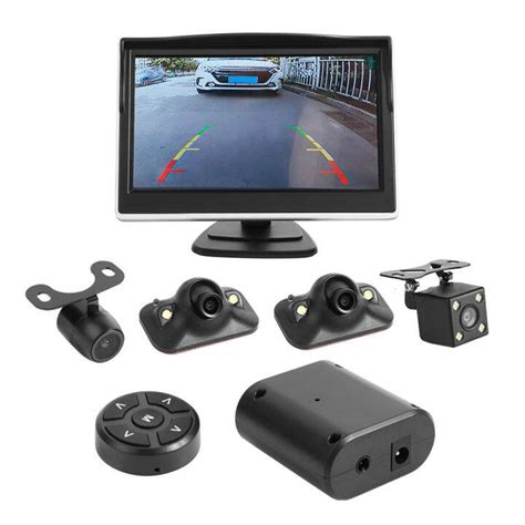 In Stock 360 Degree Bird View System 4 Camera Car DVR Recording Cam ...