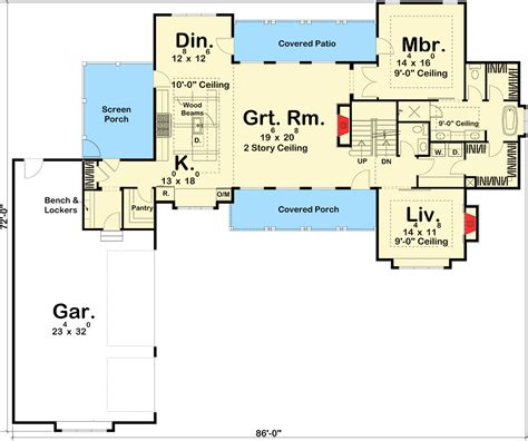 Plan 62544DJ: Modern 4 Bedroom Farmhouse Plan | Farmhouse plans, Modern farmhouse plans ...