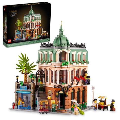LEGO Icons Boutique Hotel 10297 Building Set for Adults (3066 Pieces) Frustration-Free Packaging ...