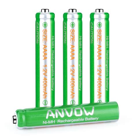 Buy ANVOW AAAA Batteries, ANVOW Rechargeable AAAA Batteries for Surface ...