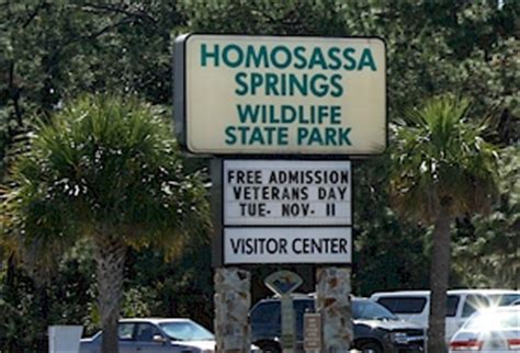 Homosassa Springs Wildlife State Park : Homosassa Florida