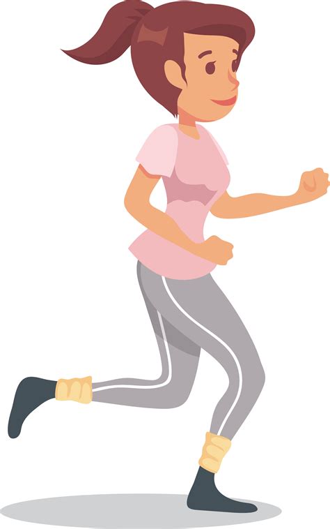 Running Cartoon Illustration - Running woman png download - 2337*3742 - Free Transparent png ...