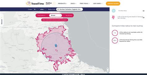 How to Make a 10 Mile Radius from a Postcode or a Drive Time Radius | Blog