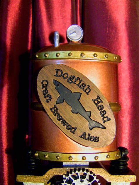 Tap Handle #132: Dogfish Head - Steampunk