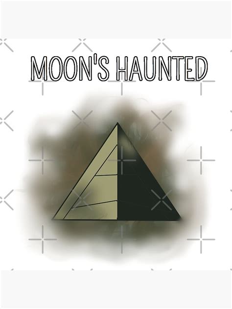 "Moon's Haunted" Poster for Sale by zareworks | Redbubble