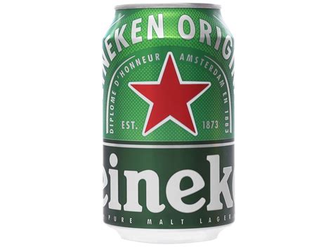 6 lon bia Heineken lon lùn 330ml giá tốt tại Bách hoá XANH