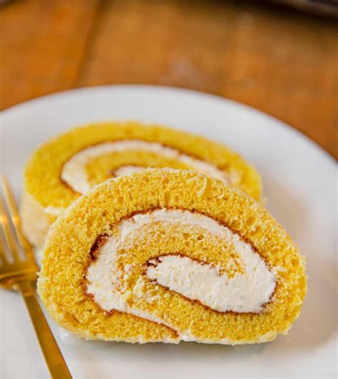 Lemon Cake Roll Recipe - Dinner, then Dessert