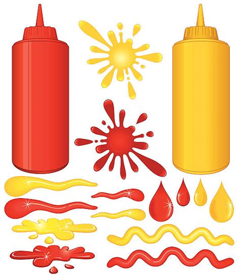 Ketchup Illustrations, Royalty-Free Vector Graphics & Clip Art - iStock