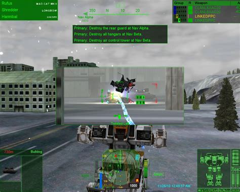 MechWarrior 4: Mercenaries Screenshots for Windows - MobyGames