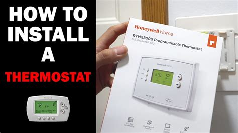 How to Install a Honeywell Thermostat - YouTube