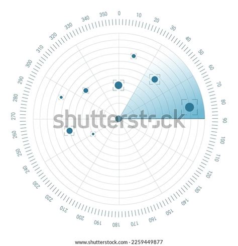 Radar Screen Background Vector Sonar Stock Vector (Royalty Free ...