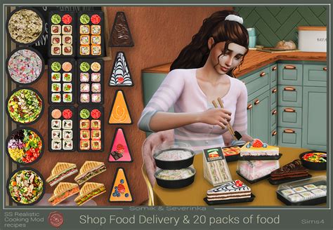 Food store delivery by somik_severinka Spanish translation - Mods - The Sims 4