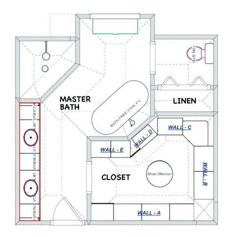 Bathroom Layout Master Bathroom Floor Plans – BESTHOMISH