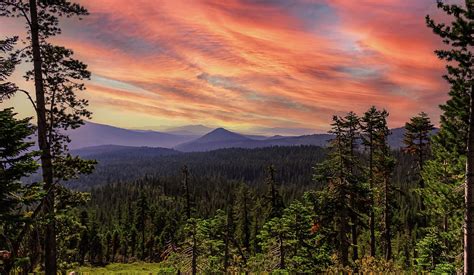 Mount Lassen Volcano National Park Sunset Photograph by John Marr ...