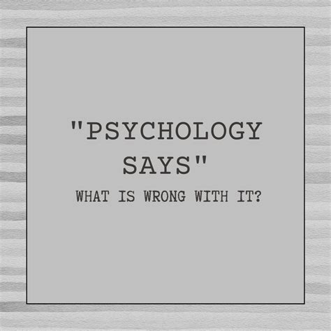 Psychology Quotes