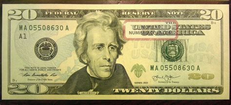 10 $20 Bills Consecutive Serial Numbers Twenty Dollar Bill 2013