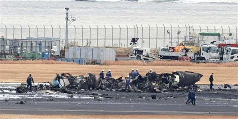 Japan Coast Guard Plane Wasn’t Cleared For Takeoff Before Crash With Japan Airlines Aircraft ...