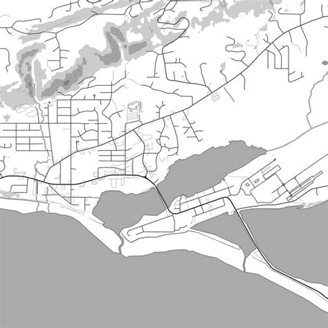 Homer - Alaska Map Print in Classic — JACE Maps