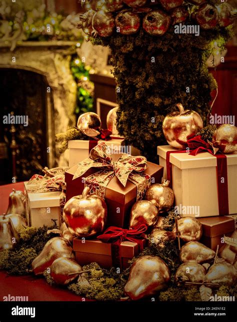 Waddesdon Manor decorated for Christmas, 2022 Stock Photo - Alamy