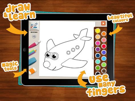 Memollow Coloring Pages App Review - Let's Go Van Gogh - iPad Kids