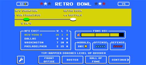 Super Bowl LVII prediction : r/RetroBowl