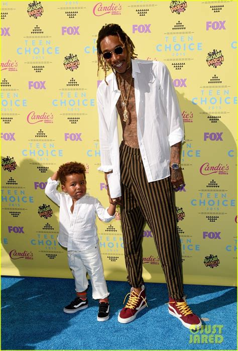 Wiz Khalifa Brings His Adorable Son Sebastian to the Teen Choice Awards ...