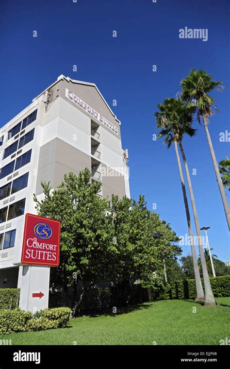 Comfort Suites hotel with Comfort Suites sign at exterior, Fort ...