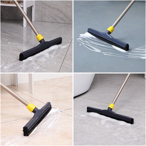 Floor Squeegee Scrubber Long Adjustable Telescopic (137cm) | Shopee Malaysia