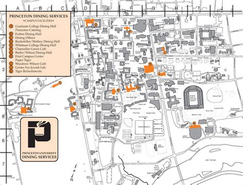 Dining Services at Princeton University Map - Princeton University • mappery