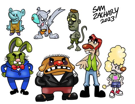 CatDog Characters by SamZacharyArts on DeviantArt