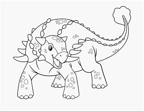 Ankylosaurus Coloring Pages - Coloring Pages For Kids And Adults