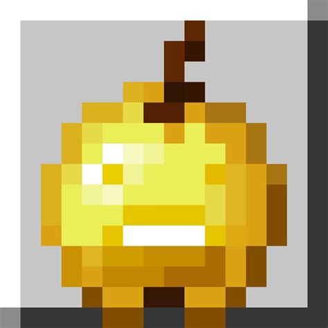 Enchanted Golden Apple --> Notch Apple Minecraft Texture Pack