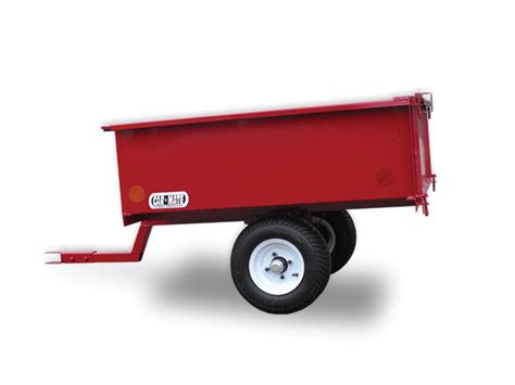 42″ X 48″ Car Mate Lawn Cart Tilt Trailer -Clevis Lawn Tractor | Ron's Toy Shop, Inc.