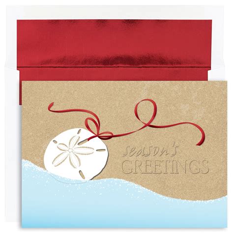 Greetings From The Beach - Tropical Holiday Card, $12.60 (http://www ...