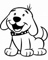 Cute Puppy small Doggie coloring Page For Children sketch template