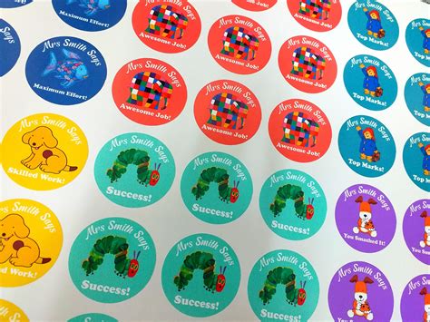 Personalised Teacher Stickers Teacher Stationary Teacher | Etsy