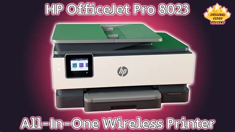 HP OfficeJet Pro 8023 All-in-One Printer (Review) | Original Video Reviews