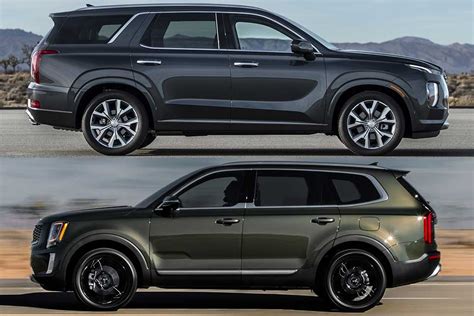 2020 Hyundai Palisade vs. 2020 Kia Telluride: What's The Difference? - Autotrader